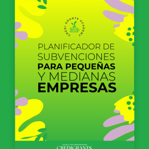 Planificador de Subvenciones Para Pequeños Negocios (Digital)