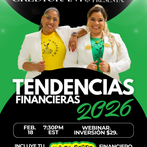 Webinar Tendencias Financieras y Vision Board Financiero 2026